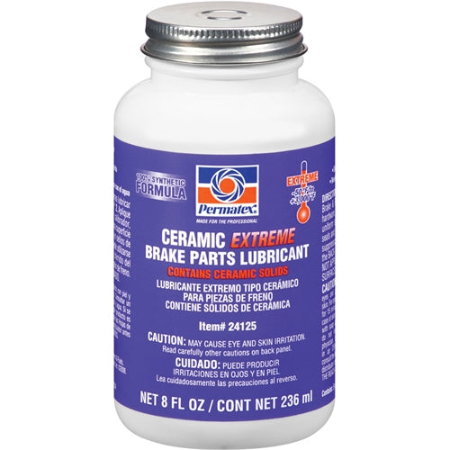 Permatex 24125 Ceramic Extreme Brake Parts Lubricant 8 fl. oz. brush-top bottle
