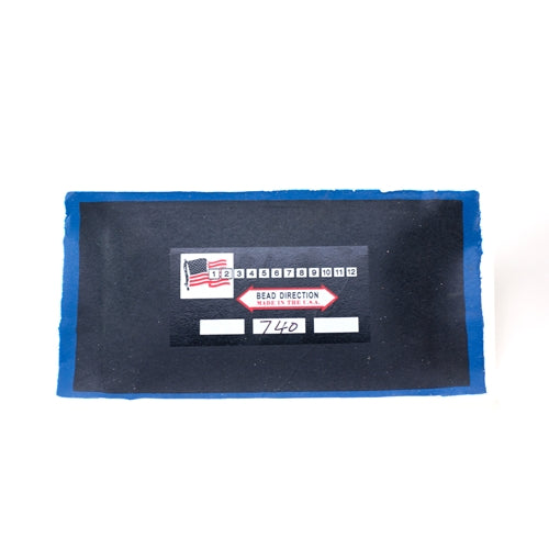 3-7/8" x 7-3/8" 3 ply Radial 40 Euro Style COI Radial Repair 31inc 11-740 / BOWES TR 14108 Box of 10