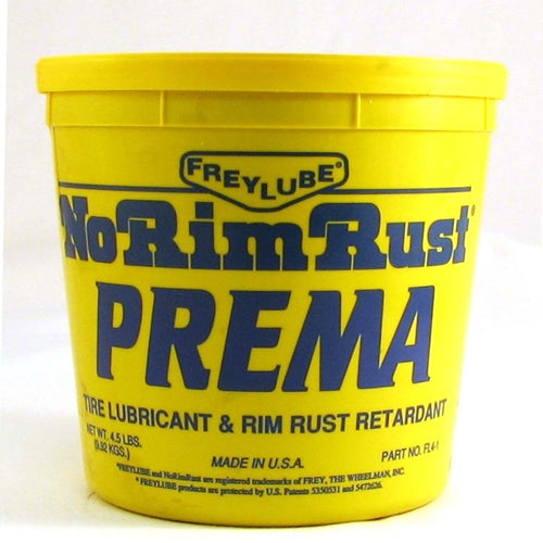 Freylube NoRimRust Prema tire lubricant and rim rust retardant BOWES TC 22748 4.5 LB Pail