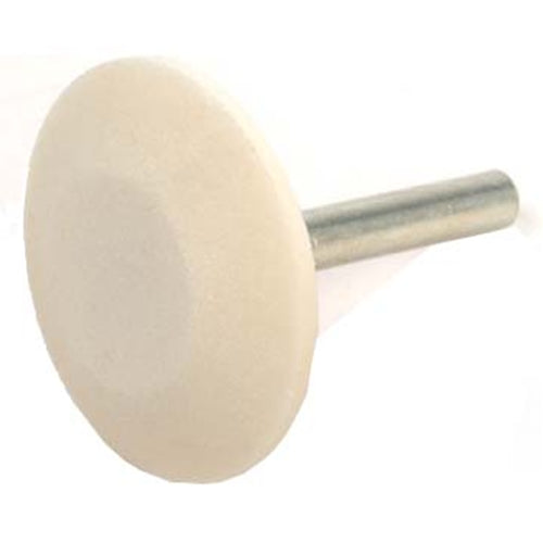 Oxide Stone A-36 Large Mushroom Stone, White, 1 5/8" 31inc 14-355 / BOWES TT 37355